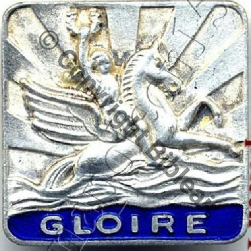 GLOIRE  CROISEUR GLOIRE 1937 58 ANNONAY TOULON  AUGIS LYON Bol allonge Granuleux Sc.STELLA